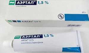 Мазь Аэртал