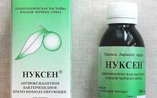 Настойка черного ореха: приготовление и как пить